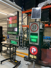 Load image into Gallery viewer, Ice Warning Sign - Automatic speed reading sign with Icy conditions early warning function