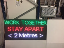 Load image into Gallery viewer, Large Full Colour Safety messages sign