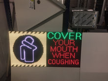 Load image into Gallery viewer, Large Full Colour Safety messages sign