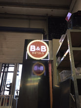 Load image into Gallery viewer, Projecting Full colour LED programmable sign - Double Sided