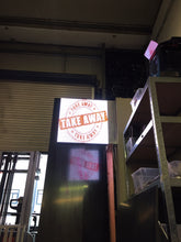 Load image into Gallery viewer, Projecting Full colour LED programmable sign - Double Sided