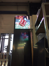 Load image into Gallery viewer, Projecting Full colour LED programmable sign - Double Sided
