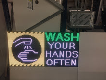 Load image into Gallery viewer, Large Full Colour Safety messages sign
