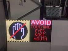 Load image into Gallery viewer, Large Full Colour Safety messages sign
