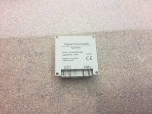 Programmable digital timer switch for solar kits - 12VDC 16A
