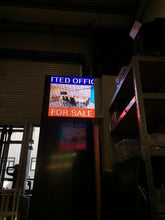 Load image into Gallery viewer, Projecting Full colour LED programmable sign - Double Sided
