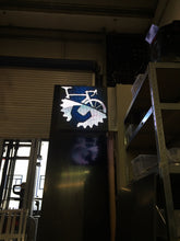 Load image into Gallery viewer, Projecting Full colour LED programmable sign - Double Sided
